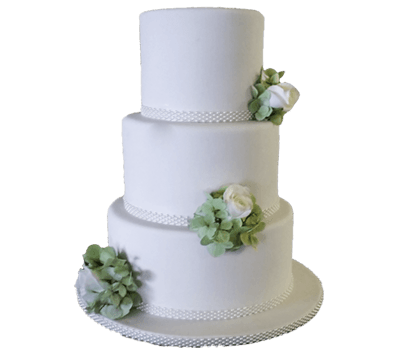 Persimmon Lane's Image Gallery of Custom Made to Order Wedding Cakes